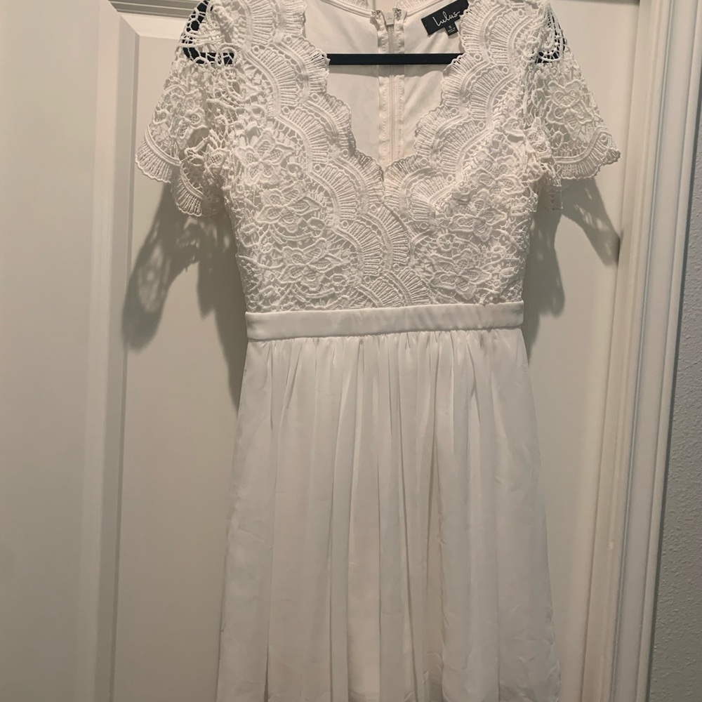 White dress